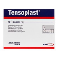Tensoplast 7,5 cm x 2,7 mètres: Bandage élastique adhésif (Boîte de 12 unités)